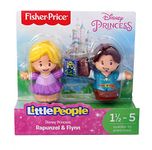 Fisher-Price Little People Disney Princess Rapunzel & Flynn Figure, 2 Pack