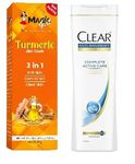 MAGIC GIRL Clear Shampoo 170Ml And Turmeric Cream 50Grm