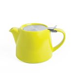 Glenburn Tea Direct Ceramic Teapot Kettle with Infuser – Perfect Loose-Leaf, Flowery, Herbal, Green Tea Maker – High Fired, Finely Glazed Ceramic with Fine Mesh Stainless-Steel Infuser, Green, 400ml