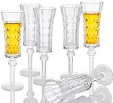 Cordial Glasses with Stem, Crystal 