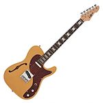 Knoxville Semi-Hollow Electric Guitar by Gear4music, Butterscotch