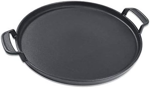 Denmay 7421 Plancha redonda de 30,9cm para Weber, parrillas de carbón Weber de 57,15cm, plancha de hierro fundido para parrilla de carbón, piezas de repuesto para parrilla de carbón Weber One-Touch