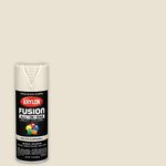 Krylon K02799007 Fusion All-In-One Spray Paint for Indoor/Outdoor Use, Matte Clamshell Off-White