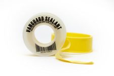 PTFE Yellow Gas Line Thread Sealant Tape 260" Length 1/2" Width 1 Pack for Propane,Natural Gas and More by Vanguard Sealants