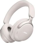 Bose QuietComfort Ultra Wireless Noise Cancelling Over Ear Headphones with Spatial Audio, Over-The-Ear Headphones with Mic, Up to 24 Hours of Battery Life, White Smoke