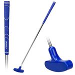 Crestgolf Mini Rubber Golf Putters (Blue, 35inch)