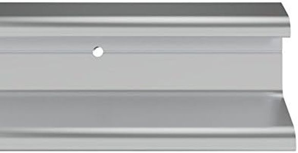 STORMGUARD 07SR1630914A Barra deflectora de Lluvia de Doble Aleta, 914 mm, Aluminio, Plateado, 914mm (3'0")