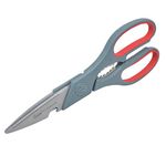 Clauss 8.25-Inch True Professional Titanium Bonded Multipurpose Shear, Silver/Red