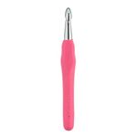 The Quilted Bear Crochet Hooks - Ergonomic Soft Grip Silicone Rubber Handle Crochet Hooks for Knitting & Crochet Great for Beginners with Full Range of Hook Sizes Available! (10mm Crochet Hook)