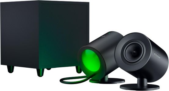 Razer Nommo V2 2.1 Gaming Speakers – Powerful Bass & RGB Lighting