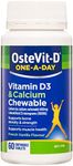 OsteVit-D and Calcium One-A-Day Vitamin D3 60 Chewables Tablets