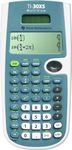 Texas Instruments TI-30XS MultiView Pocket Calculator Scientific Blue, White - Calculators (Pocket, Scientific Calculator, 16 Digits, 4 Lines, Battery/Solar, Blue, White)