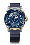 Victorinox Journey 1884, Swiss Made Men's Analog Watch, Blue Dial, 43 Mm, Water Resistant Up To 200 M, Quartz Movement, Stainless Steel Case, Wrist Watch For Men | 242013, Band Color:Multicolor