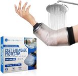 Reusable Waterproof Picc Line Cast Covers For Shower Arm, For Proper Wound Protection Picc Line Shower Cover And Waterproof Sleeve Protector For IV, Chemotherapy Picc Line Cover For Upper Arm (S/M)