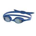 Speedo Train Like A Team Junior Swim Goggles Mirrored Hyper Flyer - Aero Blue/Steel/Iris Mirror, One Size