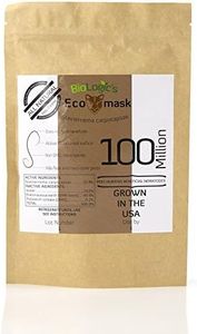 BioLogic All-Natural Pest Control Ecomask - 100 Million Steinernema carpocapsae (Sc) Beneficial Nematodes for Fleas, Armyworms, Cutworms and More - Pet, Plant and Family-Safe - USA Grown, Non-GMO