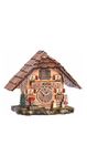 Trenkle Quartz Cuckoo Clock Black forest house with music TU 486 QM