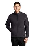 Port Authority® Ultra Warm Brushed Fleece Jacket, Graphite/ Deep Black, XS