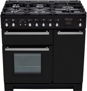 Rangemaster Toledo Dual Fuel Cooker, 90cm – Stainless Steel Range