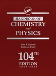 CRC Handbook of Chemistry and Physics