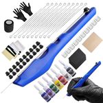 HAWINK Hand Poke a Stick Tattoo Kit DIY Tattoo Tool Kit Kit with 7 Ink 20 PCS Needles GK-HW803TN01-1 (GK-HW803TN01-3)