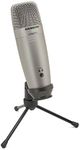 Samson C01U Pro - USB Studio Condenser Microphone with a Headphone Output for Zero-Latency Monitoring - Silver