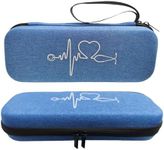MEAILNI Stethoscope Storage Case for 3M Littmann Classic Diagnostic Stethoscope. Compatible with Littmann Cardiology Stethoscopes, The Perfect Accessory for Medical Students and Nurses(Blue)