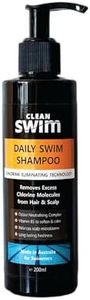 CLEAN SWIM Daily Swim Shampoo with Chlorine Eliminating Technology + Vitamin B5 and Indian Soapberry Extract 200ml