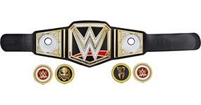 Wwe Mattel Championship Showdown Deluxe Role Play Title With 4 Swappable Side Plates Toy Belt For Children And Youth - Multicolor