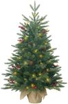 Pre-lit Christmas Tree 90cm/3ft,Art