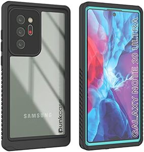 Punkcase Note 20 Ultra Waterproof Case [Extreme Series] [Slim Fit] [IP68 Certified] [Shockproof] [Dirtproof] [Snowproof] Armor Cover for Samsung Galaxy Note20 Ultra 5G (6.9") (2020) [Teal]