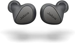 Jabra Elite 3 in Ear Wireless Bluetooth Earbuds – Noise Isolating True Wireless Buds with 4 Built-in Microphones for Clear Calls, Rich Bass, Customizable Sound, and Mono Mode - Dark Grey