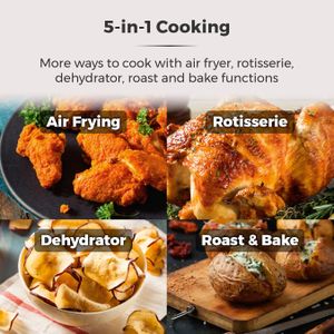 Tower Xpress Pro 11L Air Fryer Oven – Black