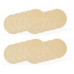 Lansonee 10 Pairs in Pack 1.4" Men Nipple Tape Nipple Cover Nipple Guard Disposable Nipple Pasties Set for Runners (Skin Color)