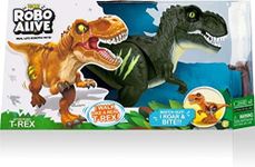 ROBO ALIVE - Attacking T-Rex Battery-Powered Robotic Toy (Green)