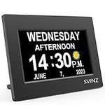 SVINZ Dementia Clock for Seniors, L
