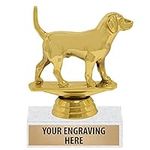 Crown Awards Dog Show Trophies - 4"