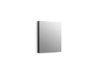 Kohler K-81145-DA1 Maxstow Frameless Surface Mount Bathroom Medicine Cabinet, 20" X 24", Dark Anodized Aluminum