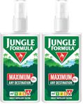Jungle Formula Maximum Insect Repellent 90ml - Maximum Strength Repellent Spray for Mosquitoes, Biting Insects and Ticks - Up to 9 Hours Protection for Any Destination incl. Tropics - with DEET