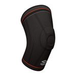 Shock Doctor 2072-01-34 Ultra Knit Knee Support with Full Patella Gel & Stays Black, Large