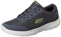 Skechers Mens Summits - 894297ID CHRCL/Lime Casual Shoe - 8 UK (9 US) (894297ID-CCLM)