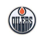 Edmonton Oilers Lapel Pin NHL Team Logo Enamel Made of Metal (Lapel Pin), Brass, no gemstone