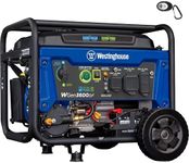 Westinghouse Outdoor Power Equipment 4650 Peak Watt Dual Fuel Portable Generator, Remote Electric Start with Auto Choke, RV Ready 30A Outlet, Gas & Propane Powered