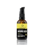 CARAWAY Moringa Oil Organic Cold Pressed - 1 Fl oz | Moringa Seed Oil for Face, Skin and Hair | Indian Origin