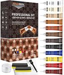 Endhokn Leather, Vinyl Recoloring Repair Kit - Car Seats, Sofas and Leather Products Crack, Fade, Wear Color Repair Paste 200ml (12 Colors)