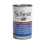 Schesir Tuna with Natural Anchovies Wet Cat Food - 140 g Each - Pack of 14