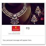 Kalyan Jewellers - Diamond Jewellery |Flat 3% Off | E-Gift Card | Instant delivery | Valid for in-store purchases | Ideal gift for birthday, anniversary & wedding