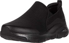 Skechers Men's Arch FIT Black Sneaker (232043-BBK_8)