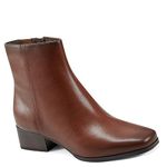 Easy Spirit Women's Sidney Ankle Boot, Brown 210, 9 Wide