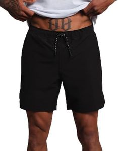 Municipal Men's 4AM Club Training Shorts, Black, X-Large